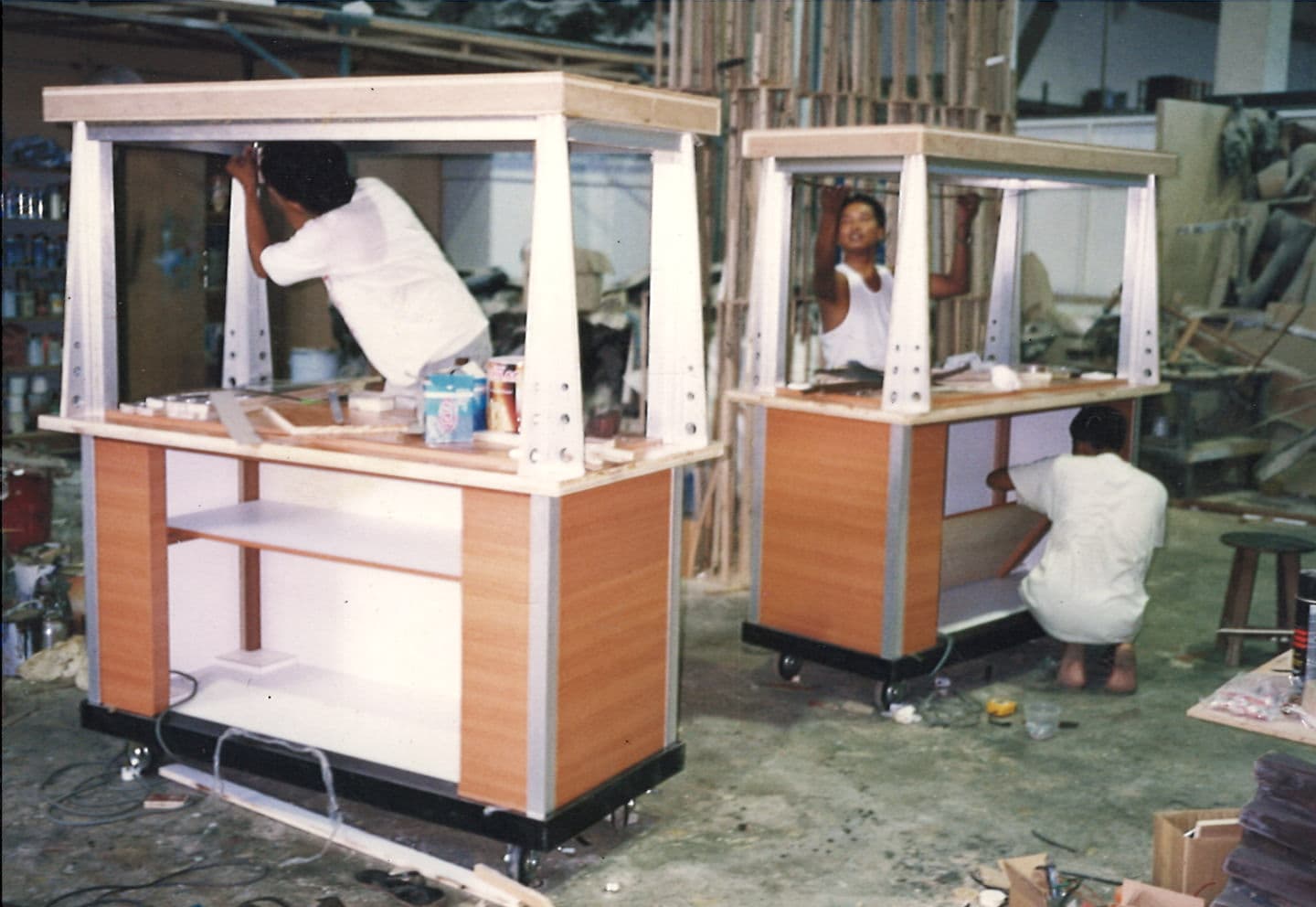 Singapore Polytechnic Fabrication - Retail Push Cart