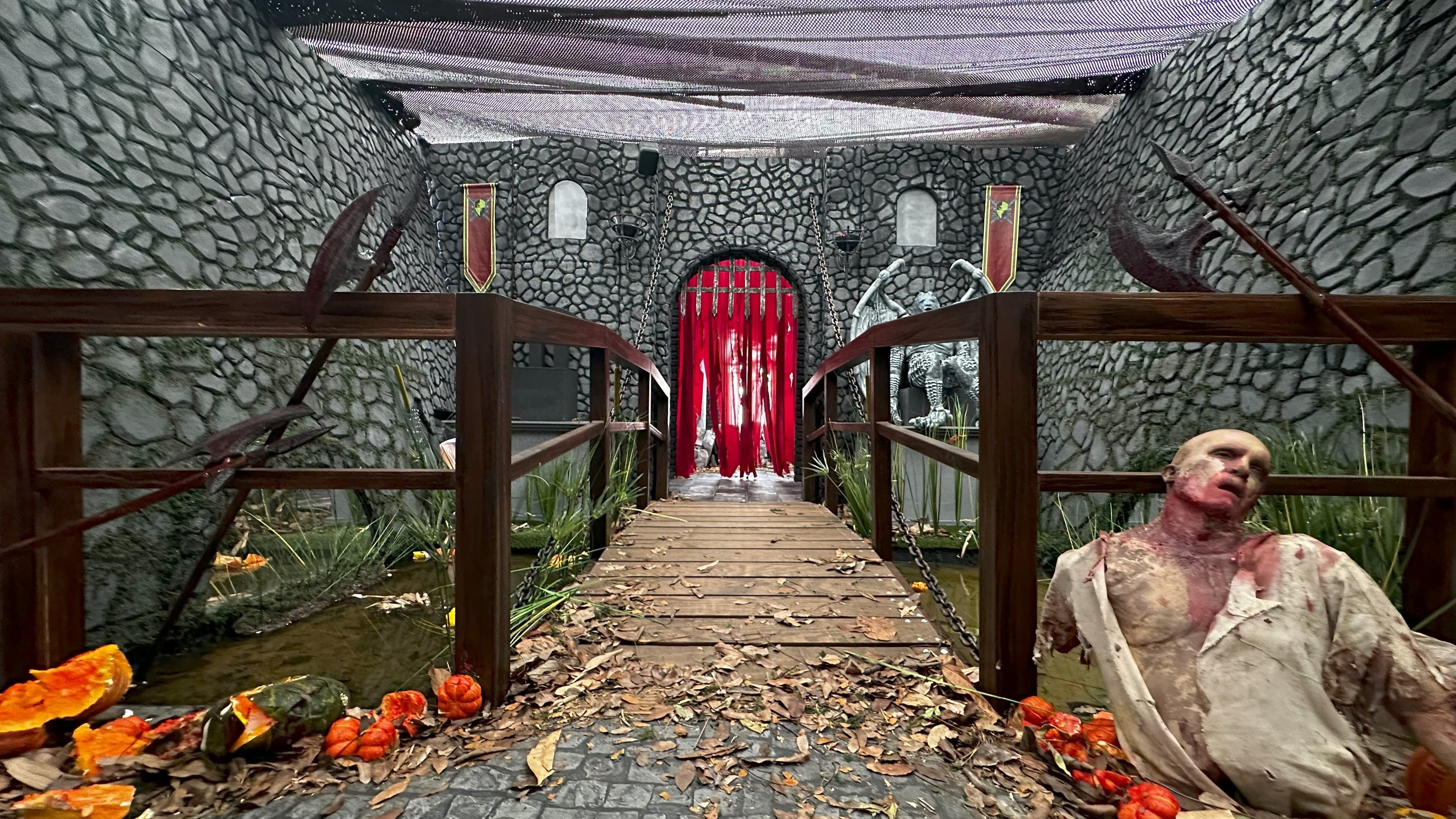 Castle Entrance Finished Facade - Under The Castle