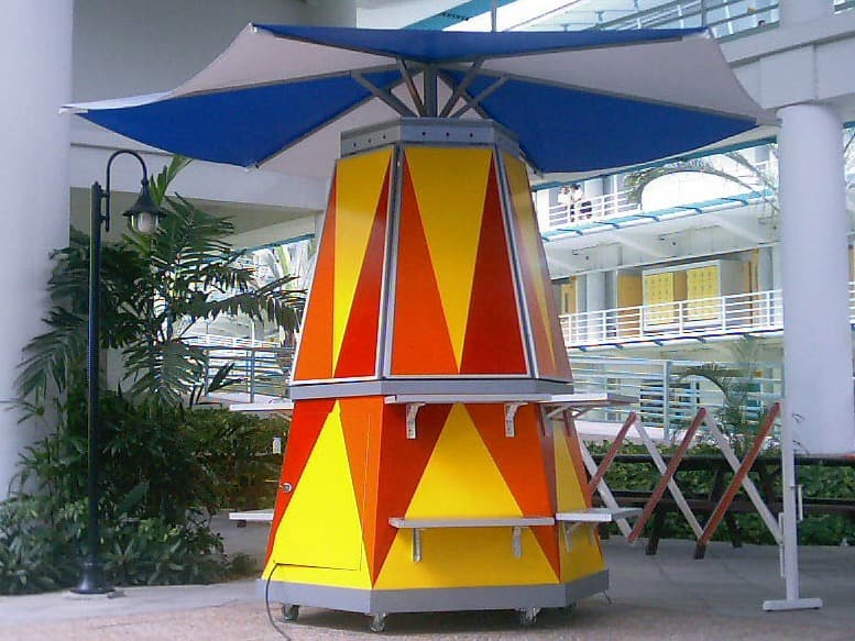 ITE Central Bishan Folded - Retail Push Cart